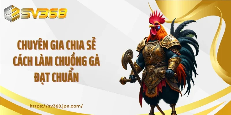 Chuyên gia chia sẻ cách làm chuồng gà đạt chuẩn